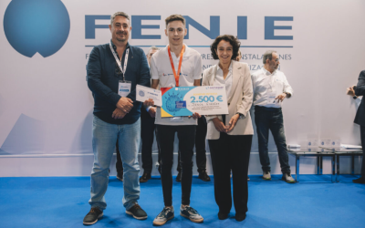 Jesús González de Apiet Segovia, ganador del Concurso Jóvenes Instaladores 2024